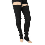 Load image into Gallery viewer, Super Long Cable-Knit Legwarmers
