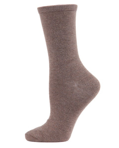 Solid Flat-Knit Cashmere