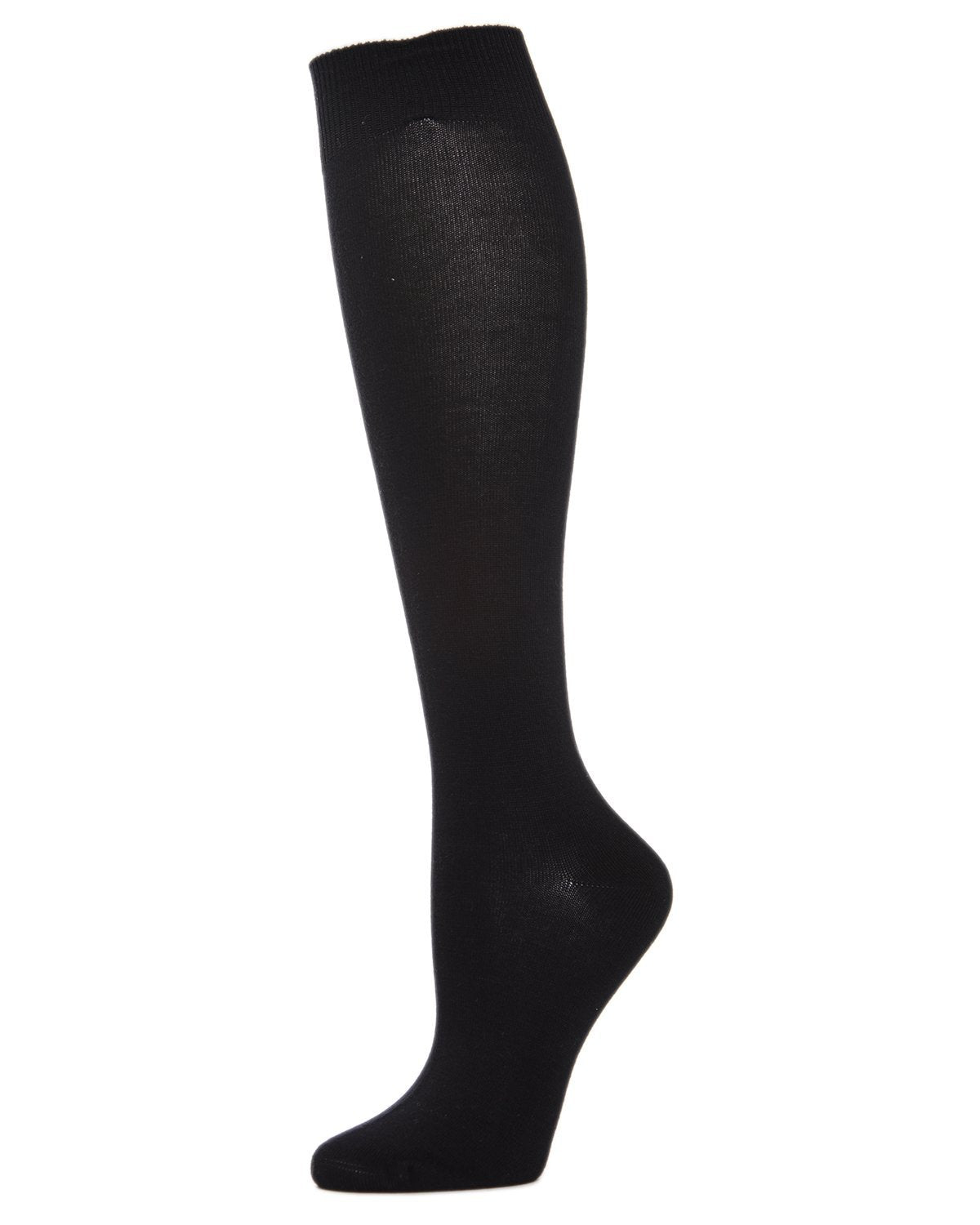Solid Bamboo Knee-High