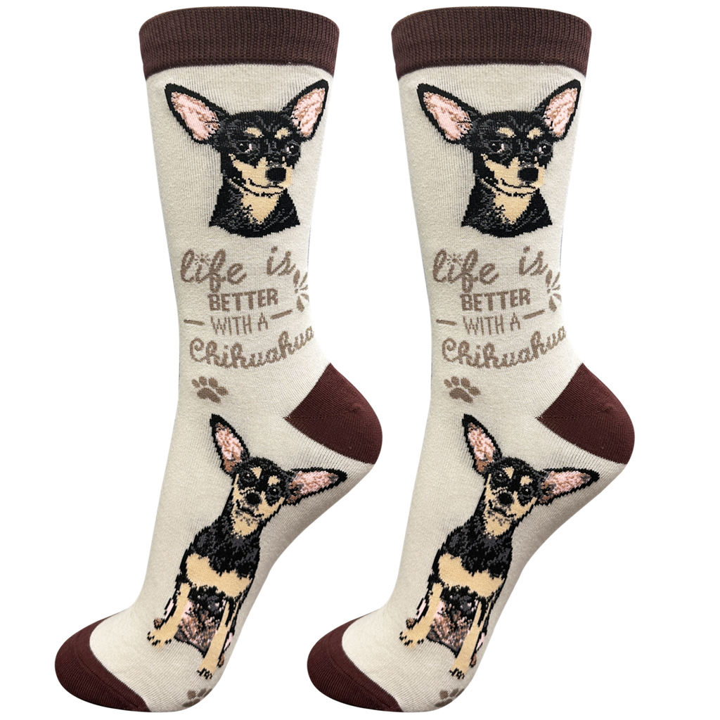 Life is Better with a Black Chihuahua