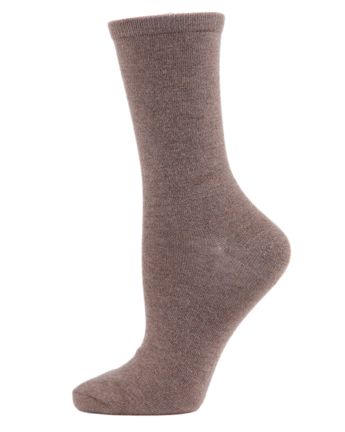 Solid Flat Knit Cashmere