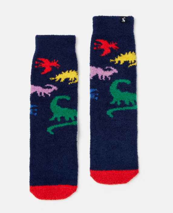 Fluffy Dino Sock