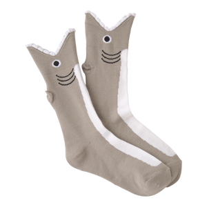 Wide Mouth Shark crew socks