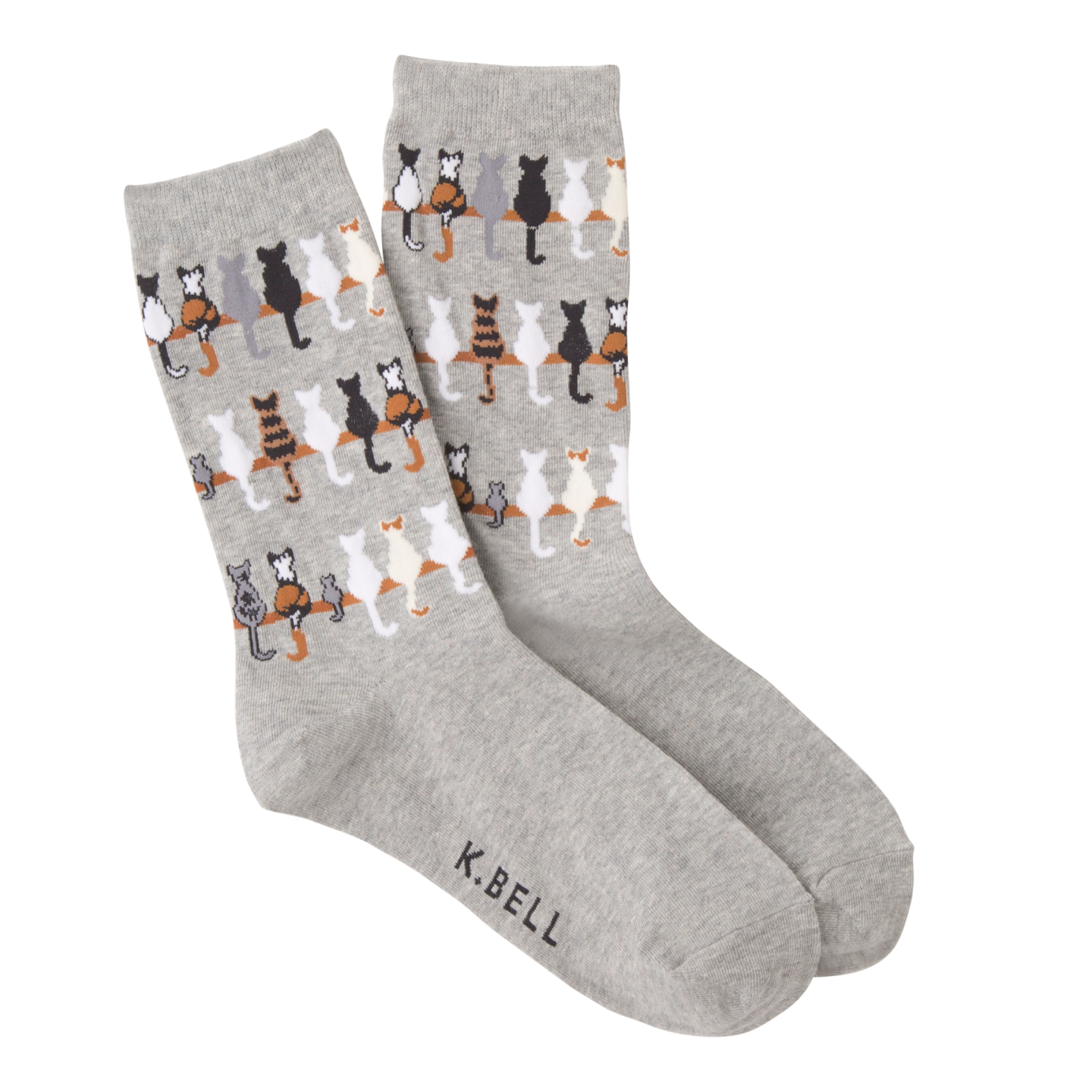 Cat Tails crew socks